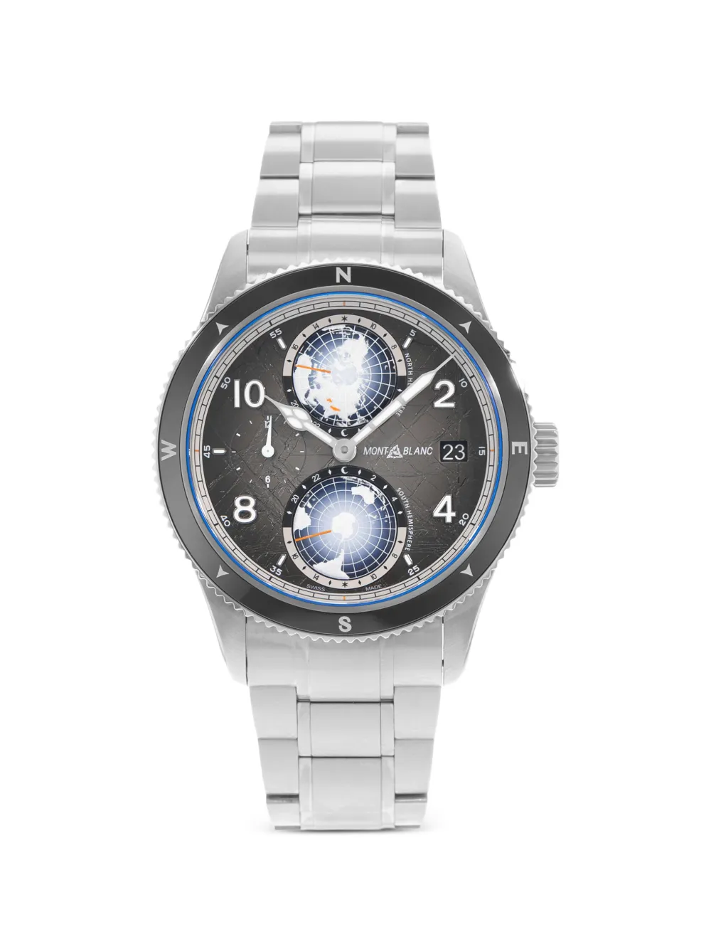 Montblanc 1858 Geosphere 42mm watch - Grau