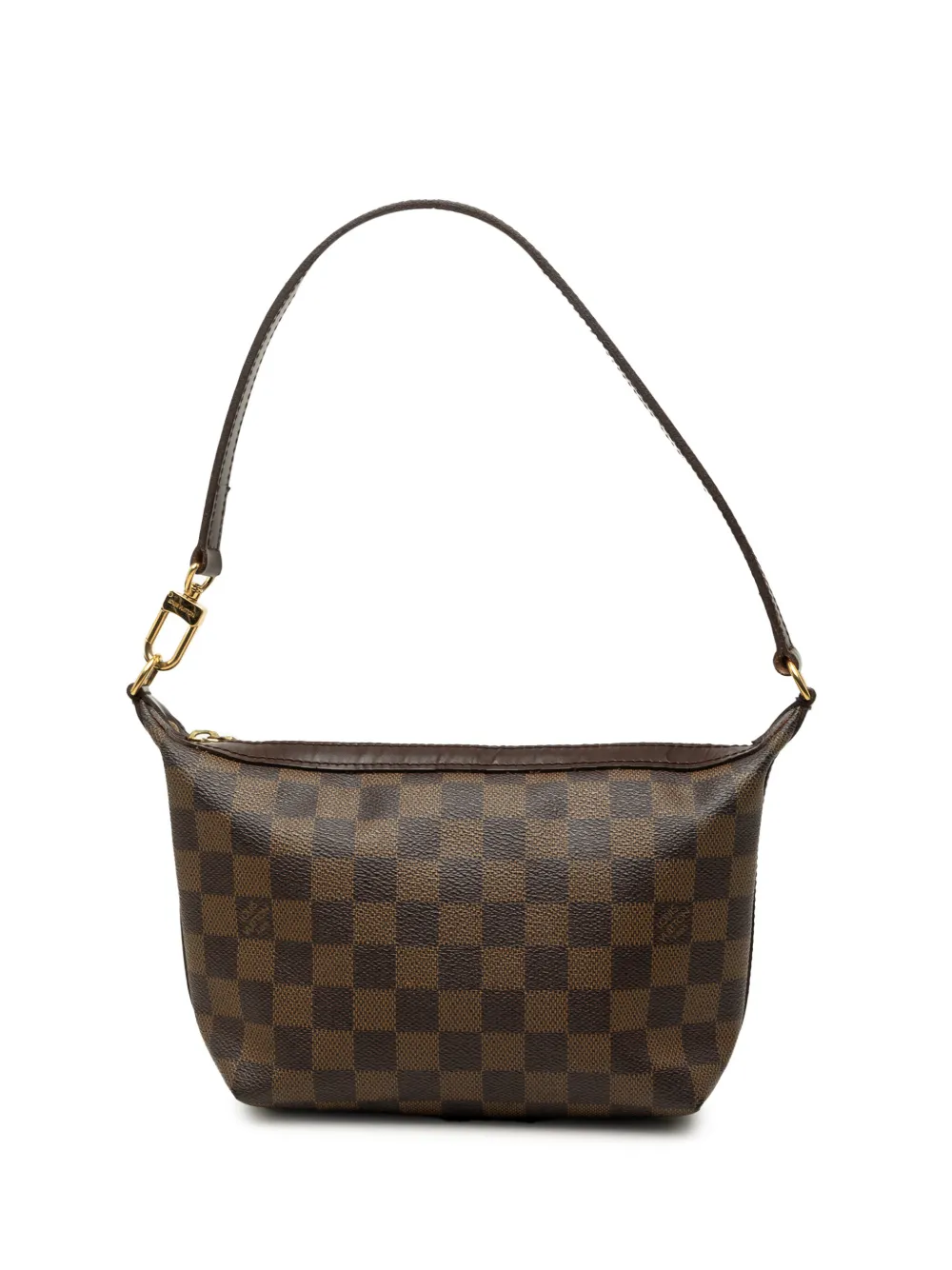 Louis Vuitton Pre-Owned 2005 Damier Ebene Illovo PM shoulder bag - Braun