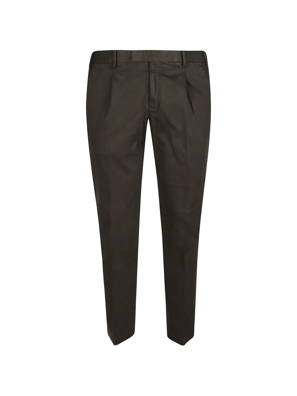 PT Torino pleat-detail tailored trousers - Braun
