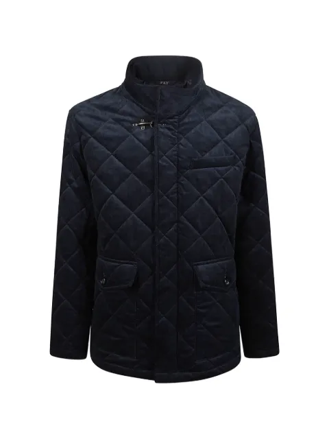 Fay quilted corduroy jacket