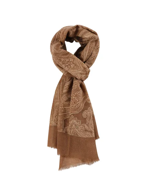 Altea paisley-print wool scarf