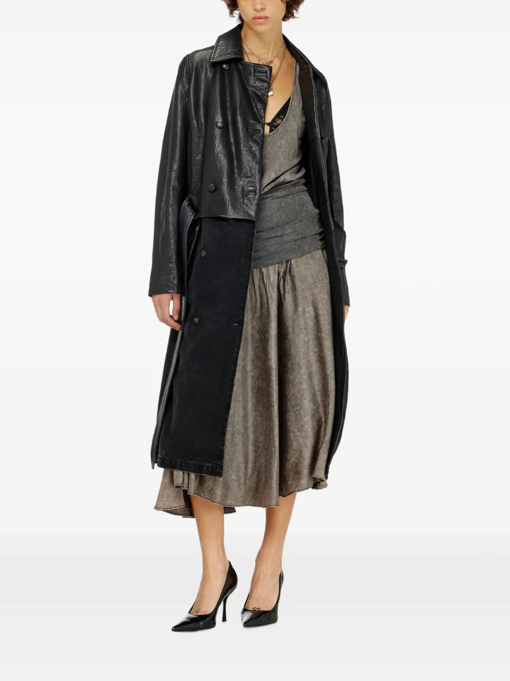 Diesel D-Sya dress Grijs