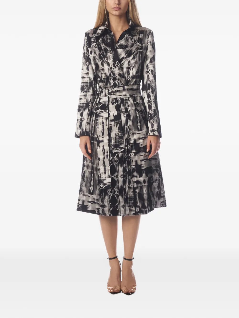 Tessitura The Mono trench coat - Noir