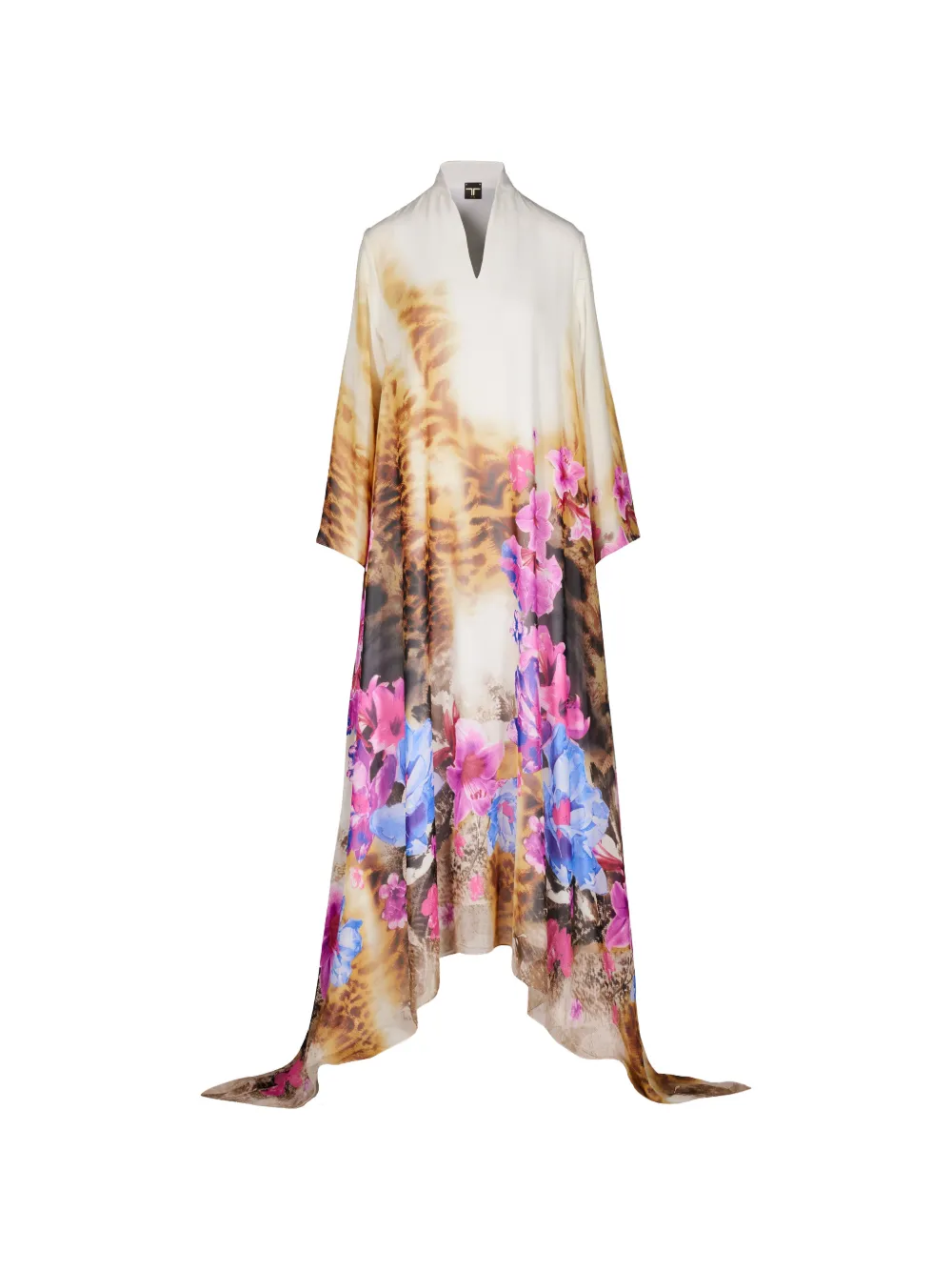 Tessitura Floral Dune maxi dress