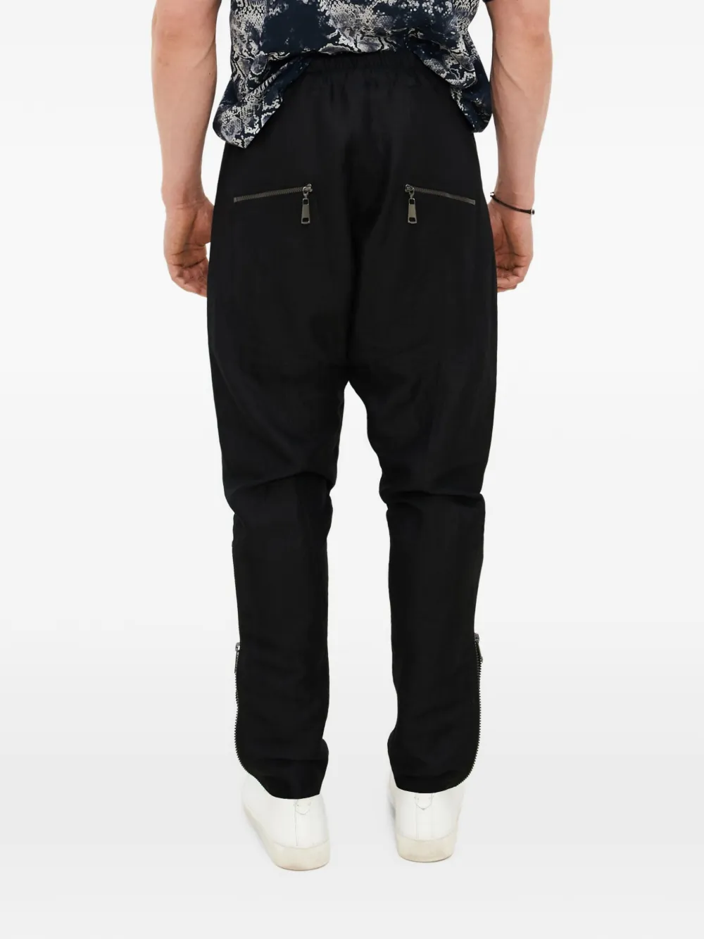 Tessitura Broek met trekkoord Zwart