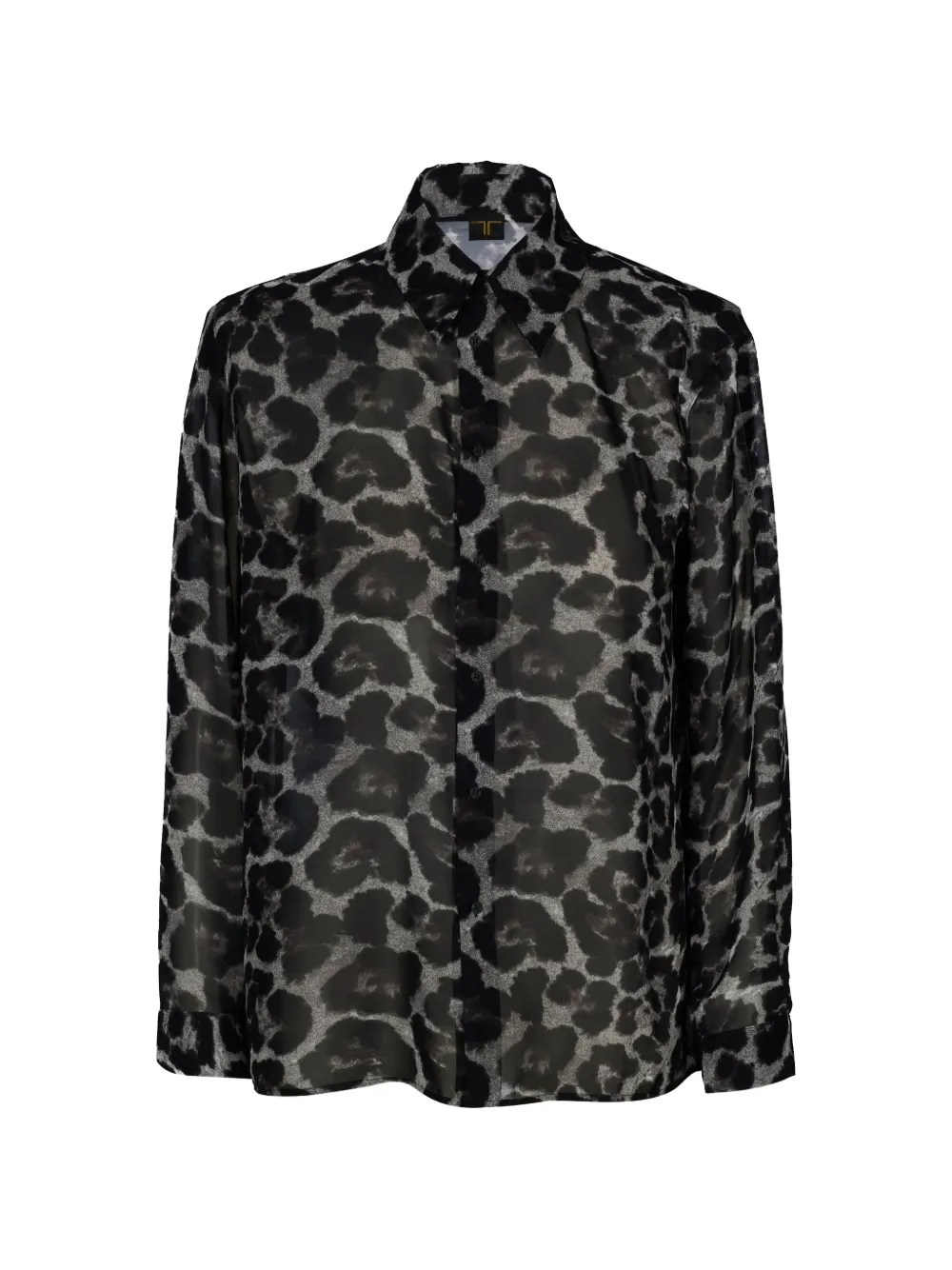 Tessitura leopard-print shirt