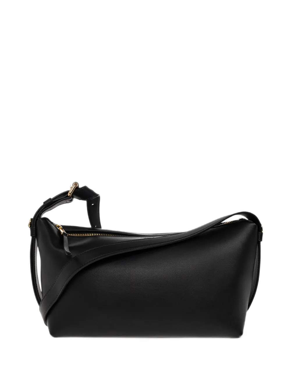Moschino leather shoulder bag Zwart