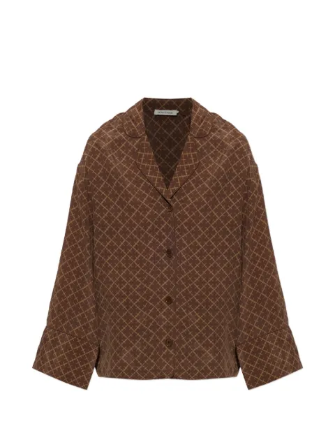 By Malene Birger camisa Margaret con estampado geométrico