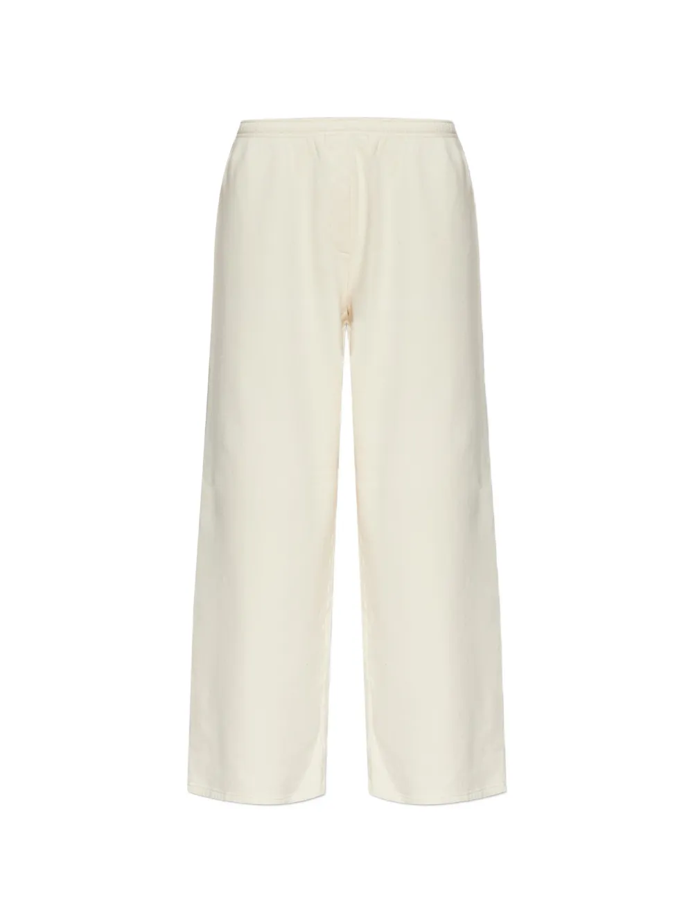 American Vintage Cojtown straight wide-leg track pants - Bianco