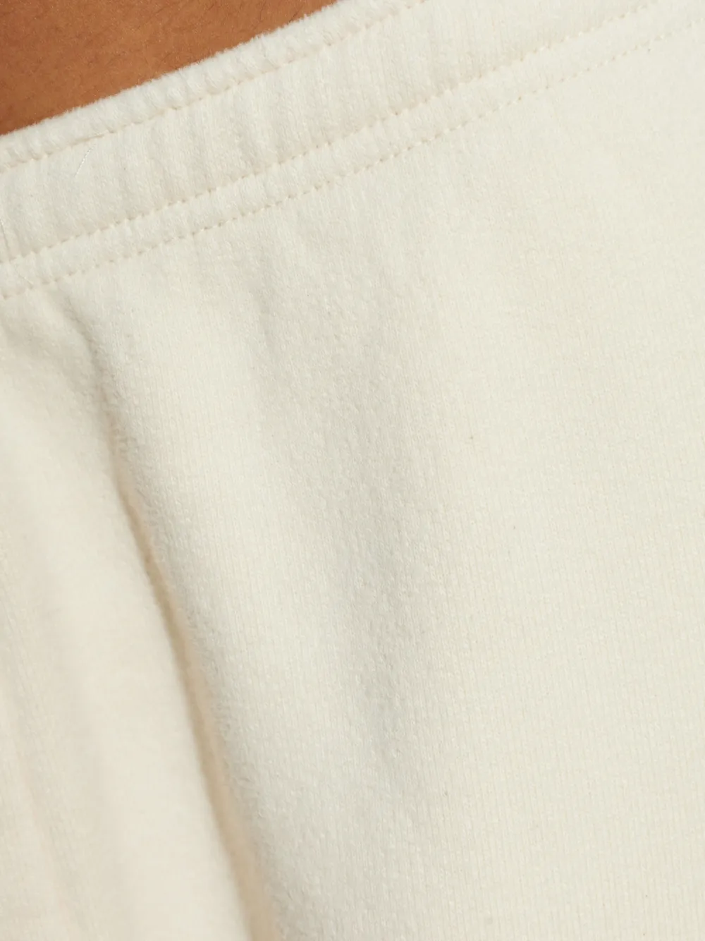 American Vintage Cojtown straight wide-leg track pants Wit