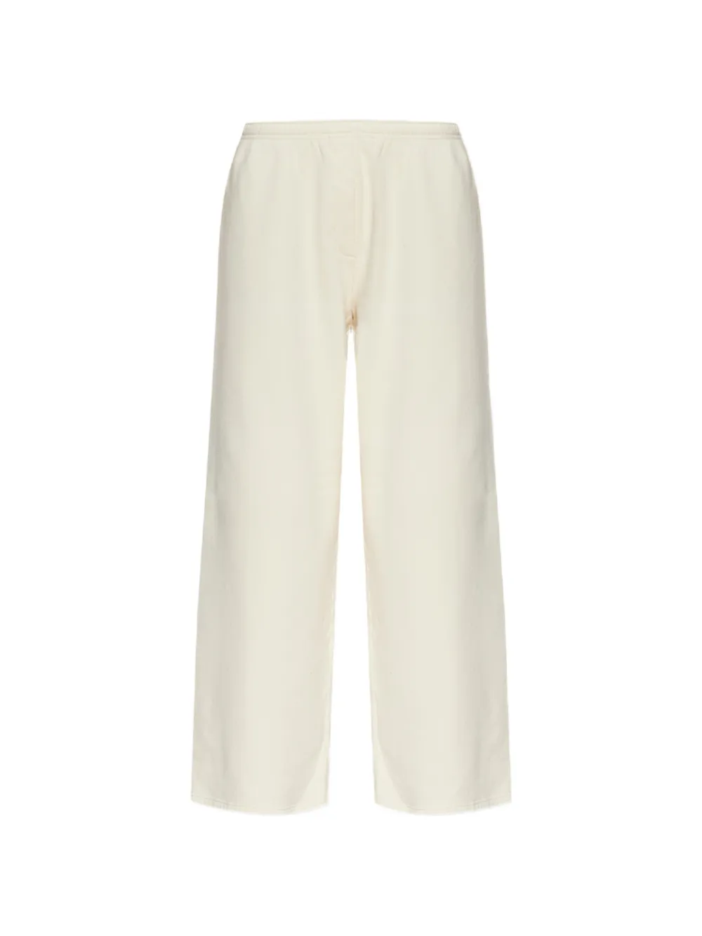 American Vintage Cojtown straight wide-leg track pants - Bianco