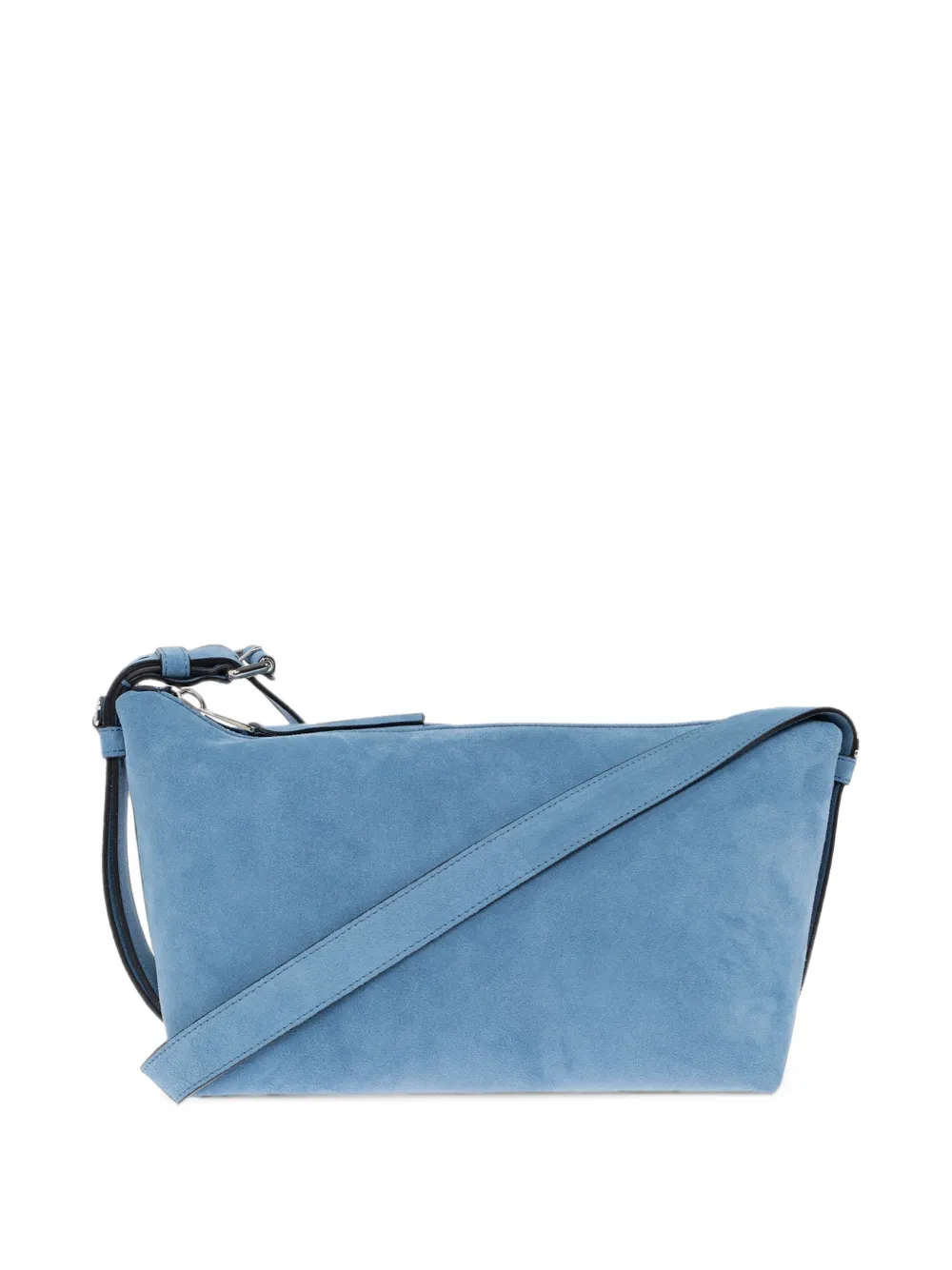 Moschino suede shoulder bag Blauw