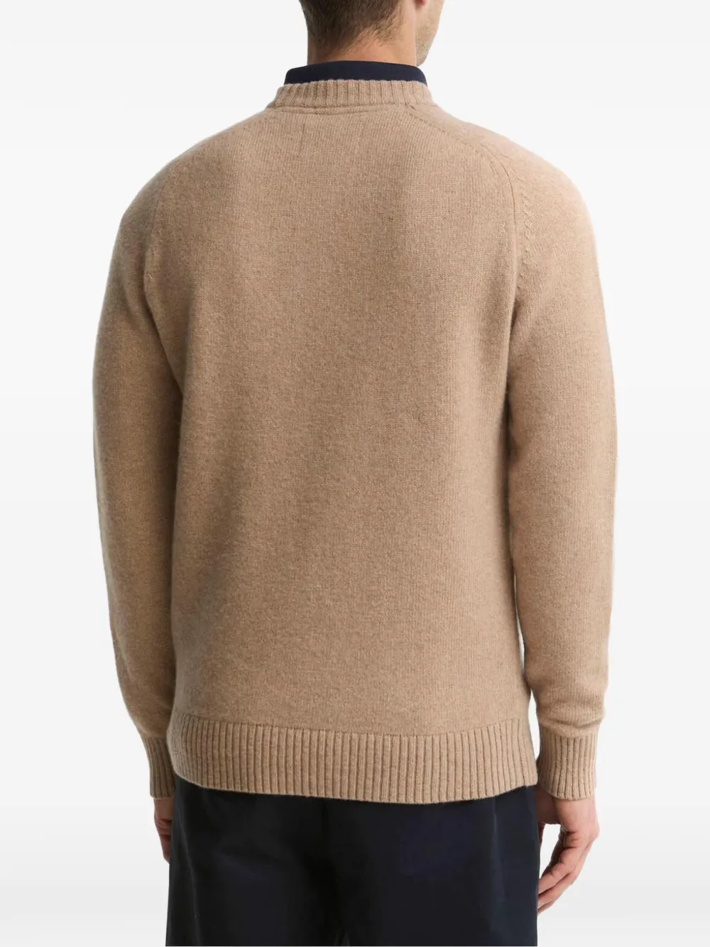 Barbour Newtown crew neck jumper Beige