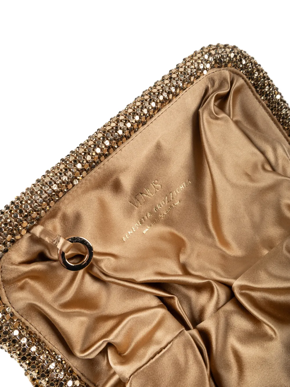 Benedetta Bruzziches La Grande Venus clutch bag Goud
