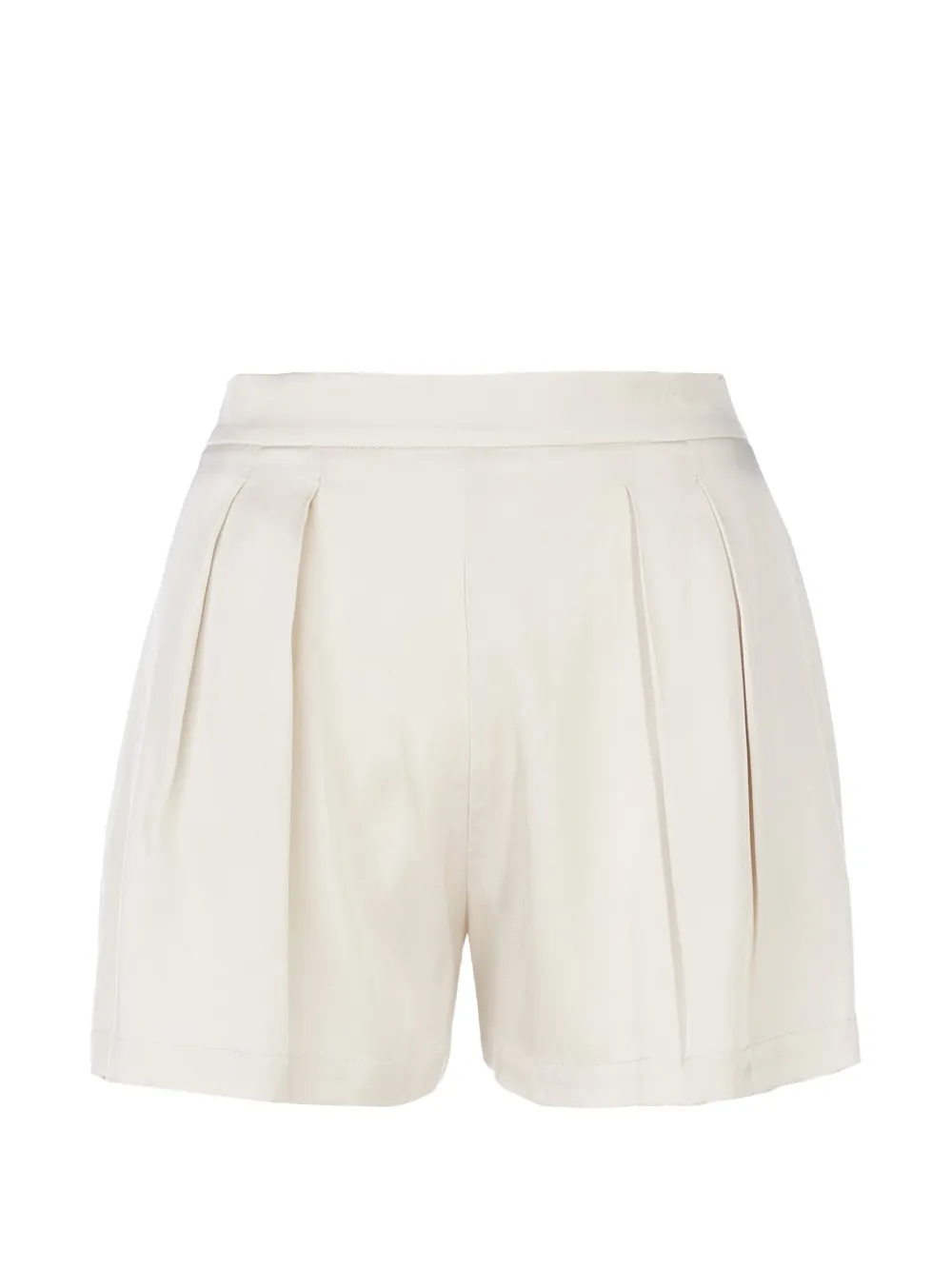 Tessitura High waist shorts Beige
