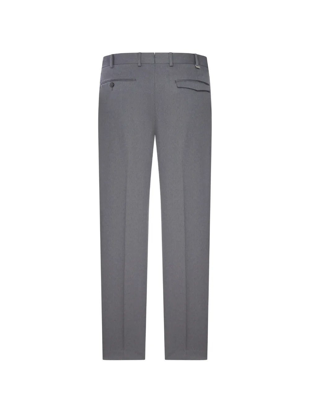 PT Torino pressed-crease straight-leg trousers Grijs