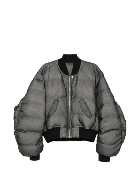 Rick Owens quilted ripstop bomber jacket