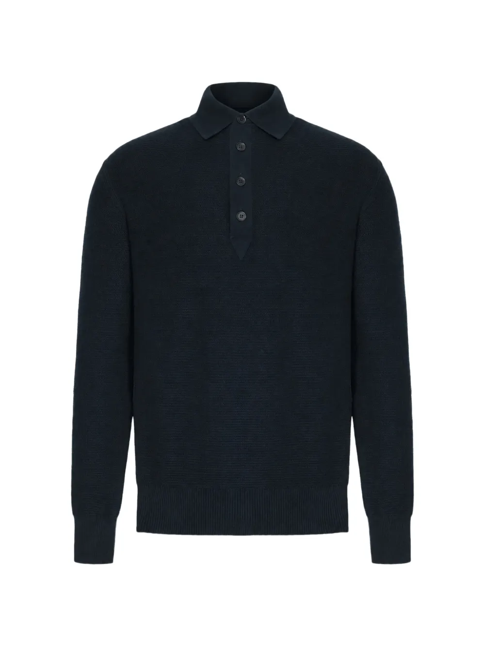 Zegna Oasi cashmere polo shirt - Blu