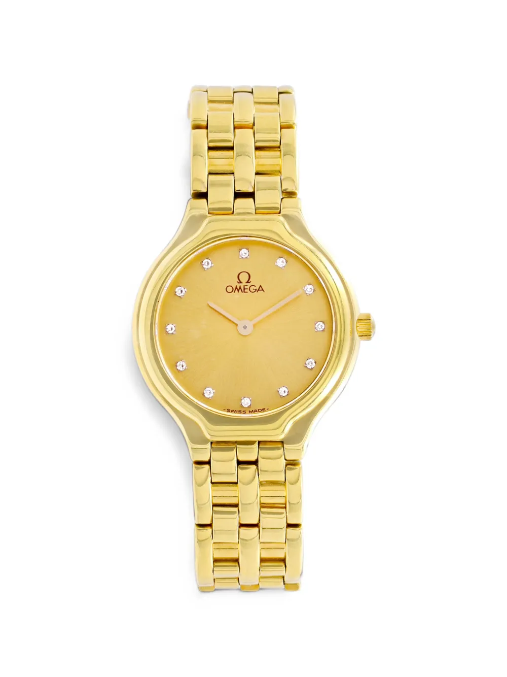 Pre-owned Omega De Ville 24mm Watch In Gold