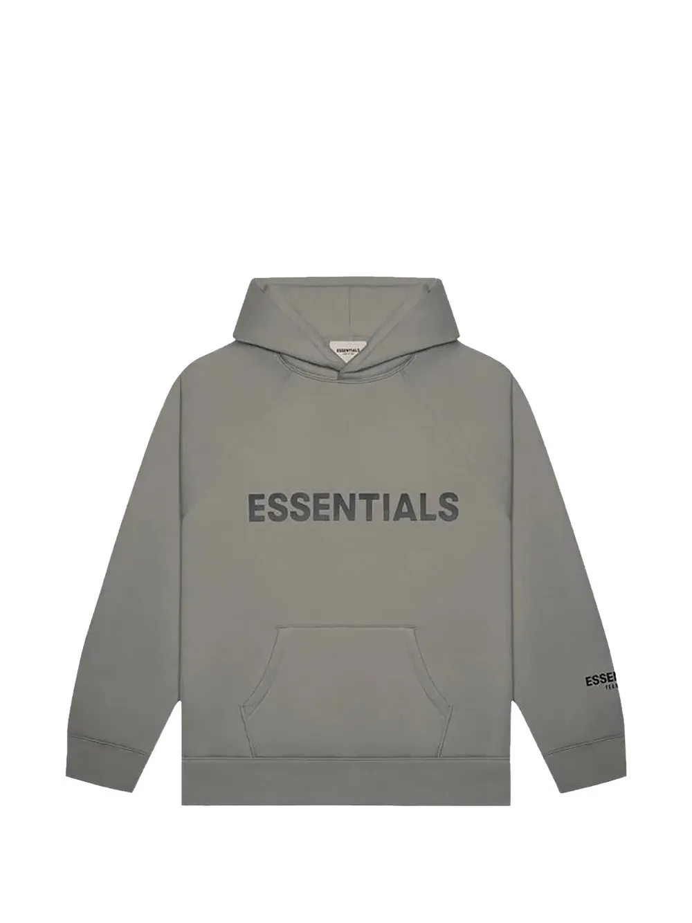 FEAR OF GOD ESSENTIALS Essentials logo-print hoodie - Grau