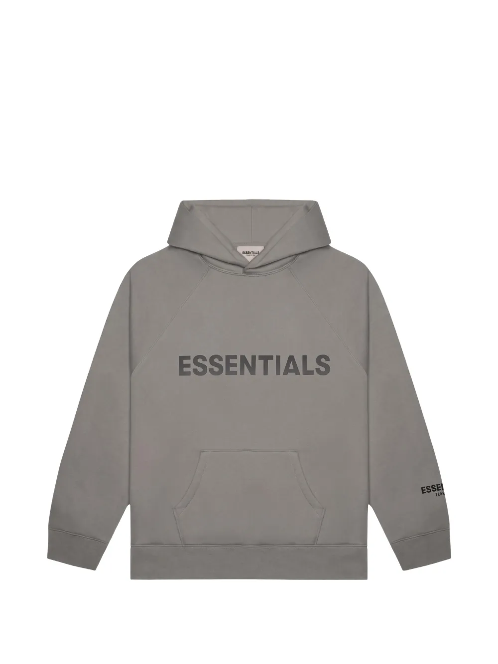 FEAR OF GOD ESSENTIALS Hoodie met logoprint Grijs