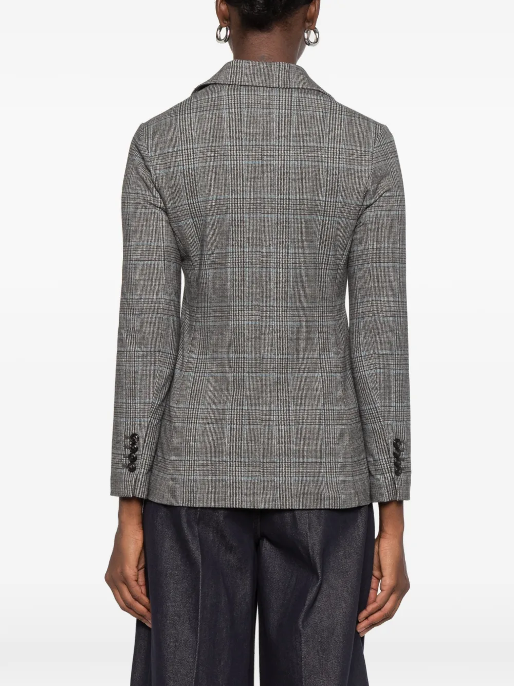 Circolo 1901 Prince of Wales check blazer Grijs