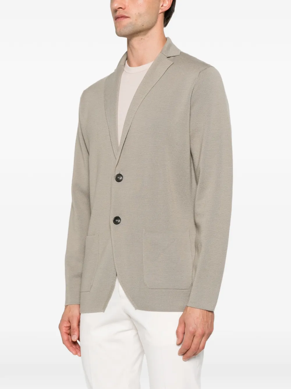 Filippo De Laurentiis button-fastening cardigan Grijs