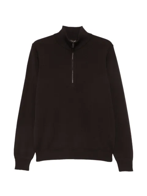 Filippo De Laurentiis quarter-zip wool sweater