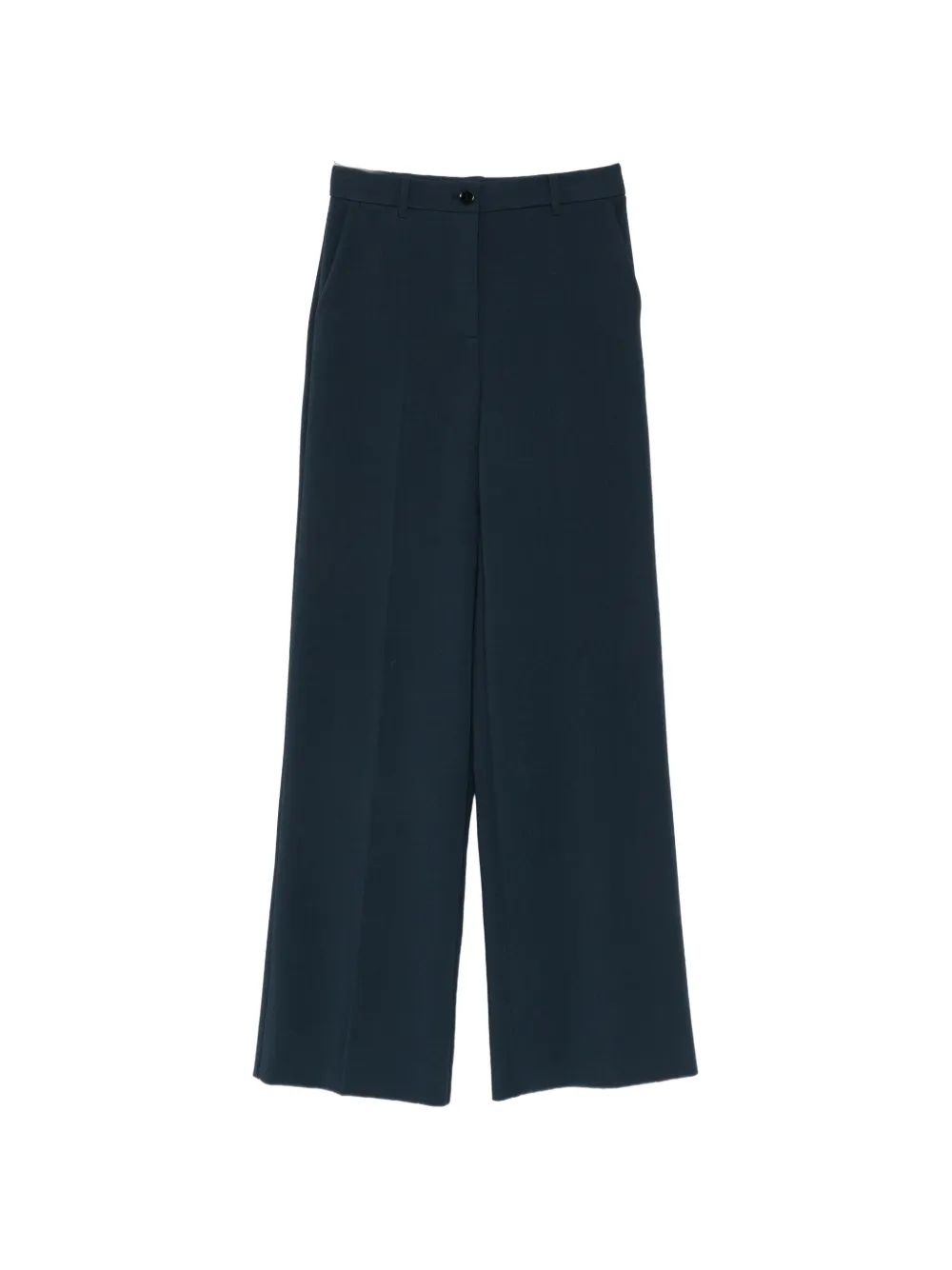 Patrizia Pepe straight-leg tailored trousers Blauw