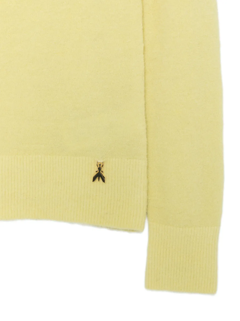 Patrizia Pepe off-the-shoulder sweater Geel