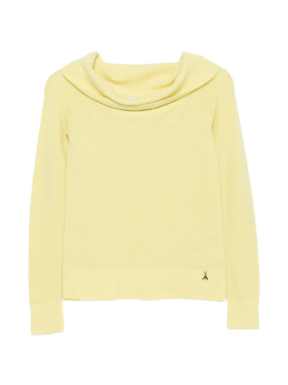 Patrizia Pepe off-the-shoulder sweater Geel