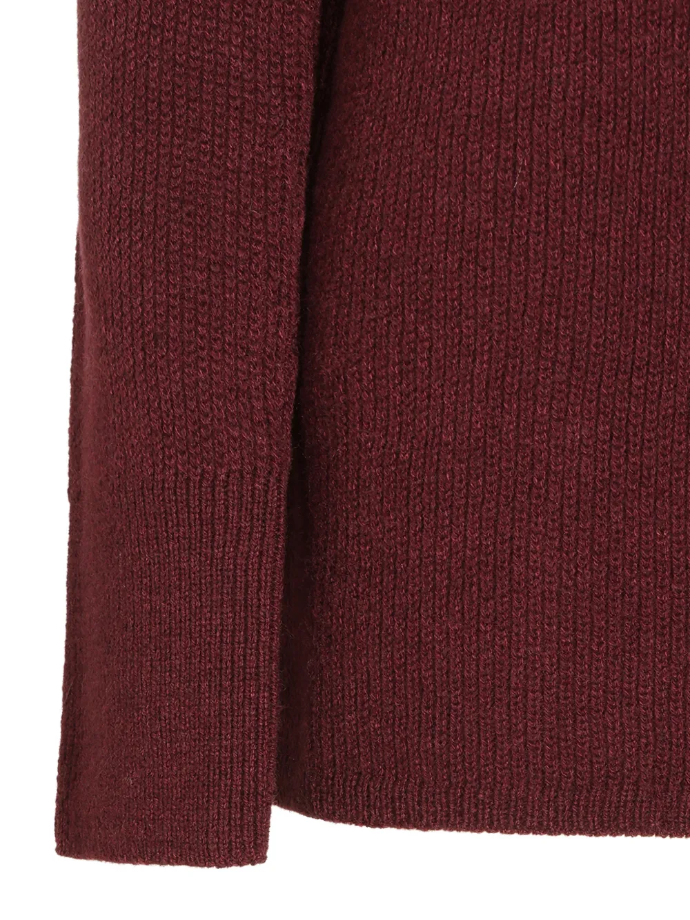 Blumarine Vest van imitatiebont Rood