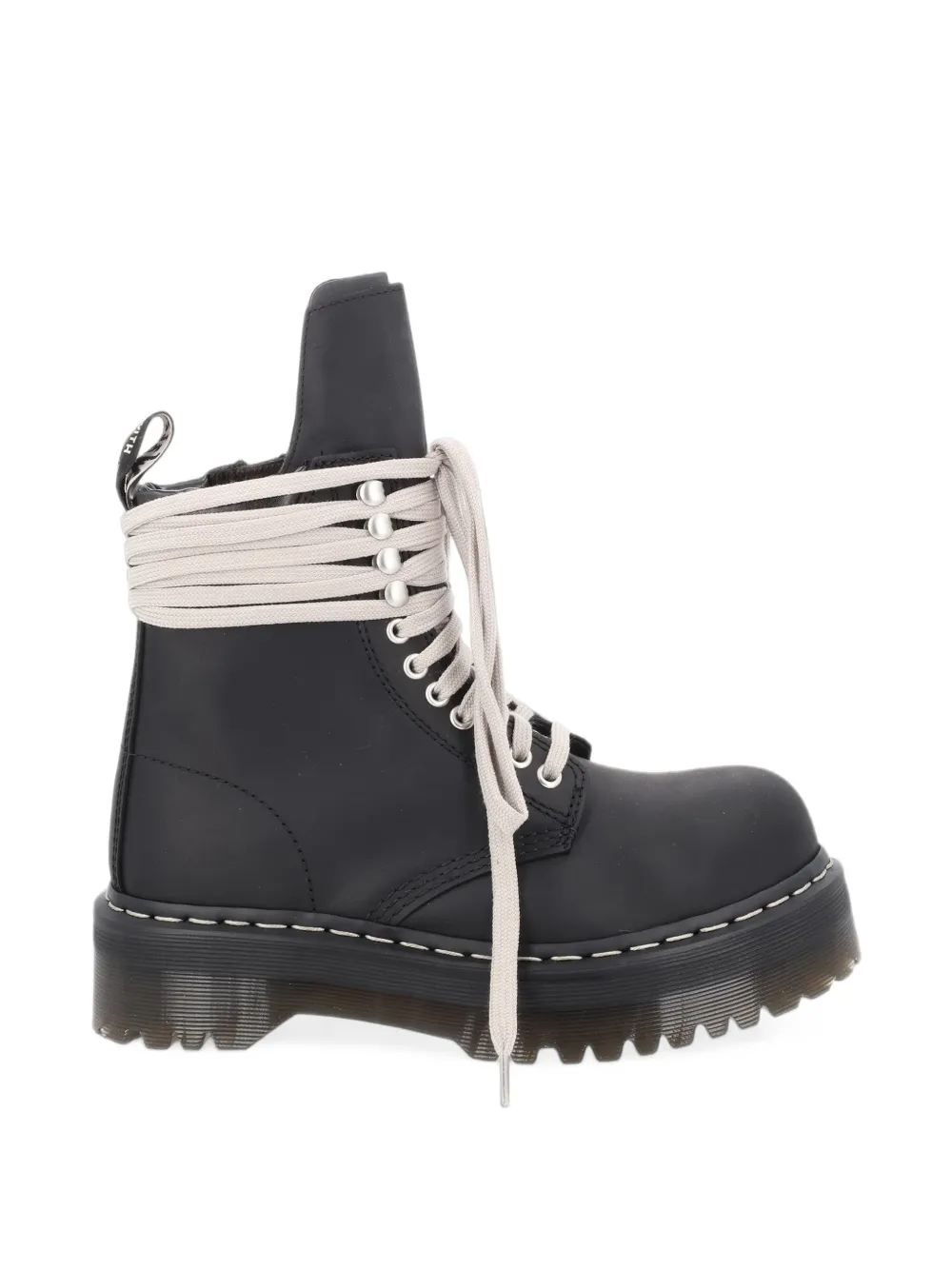 Dr. Martens x Rick Owens Quad Sole lace-up platform boots - Schwarz