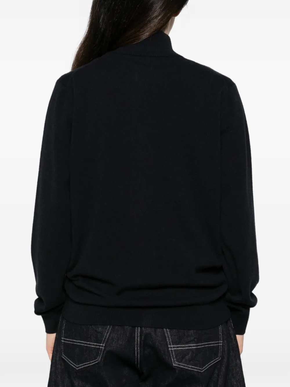 Filippo De Laurentiis button-up wool sweater Blauw