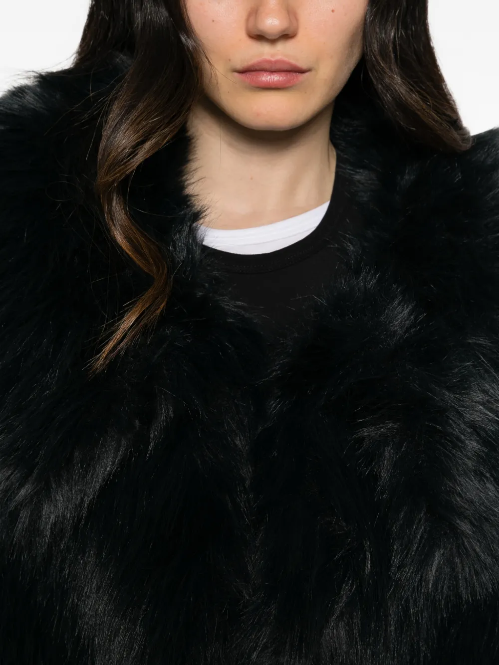Patrizia Pepe Jack van imitatiebont Blauw