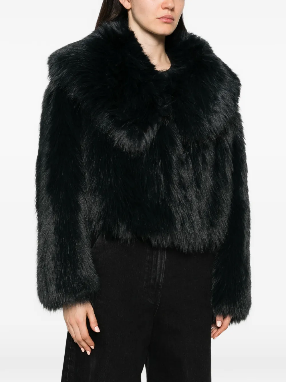 Patrizia Pepe Jack van imitatiebont Blauw