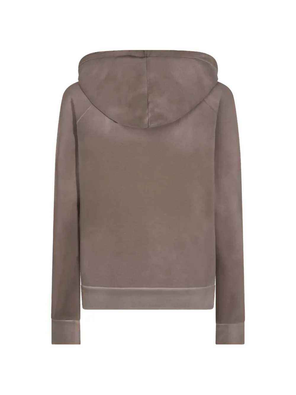Maison Margiela drawstring-hood raglan-sleeve hoodie Bruin