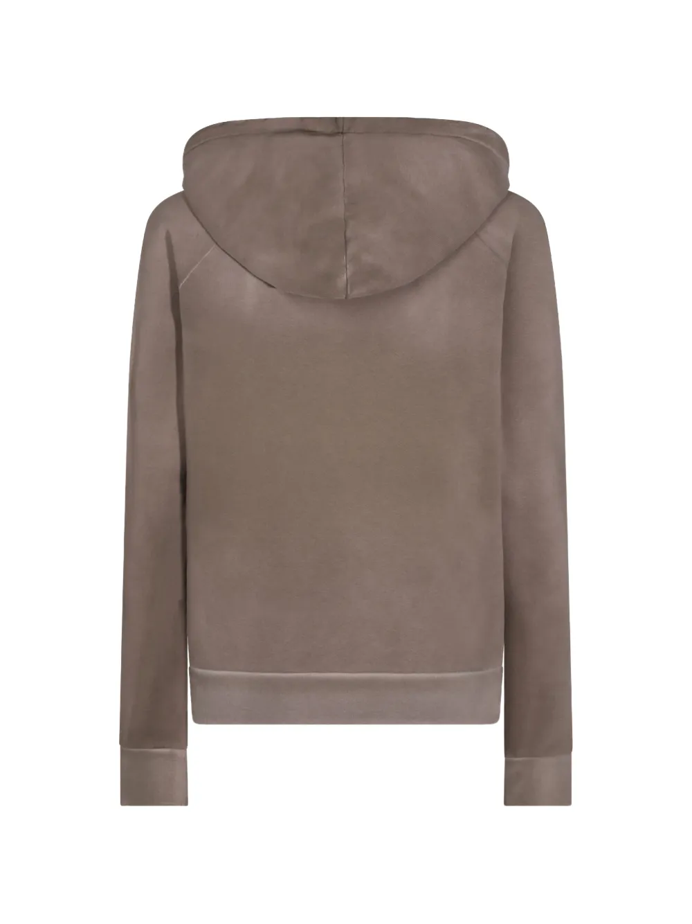 Maison Margiela drawstring-hood raglan-sleeve hoodie Bruin