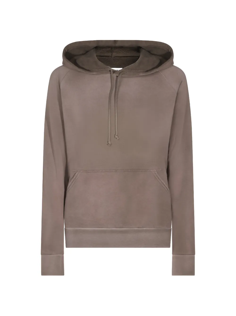 Maison Margiela drawstring-hood raglan-sleeve hoodie Bruin