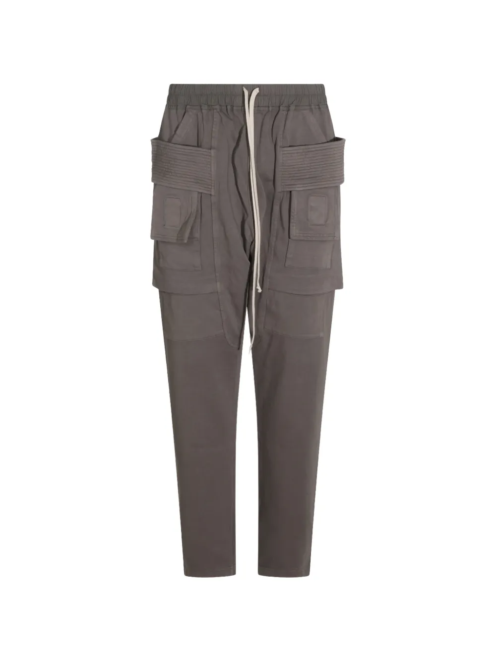 Rick Owens DRKSHDW drawstring-waist cargo pants - Grey