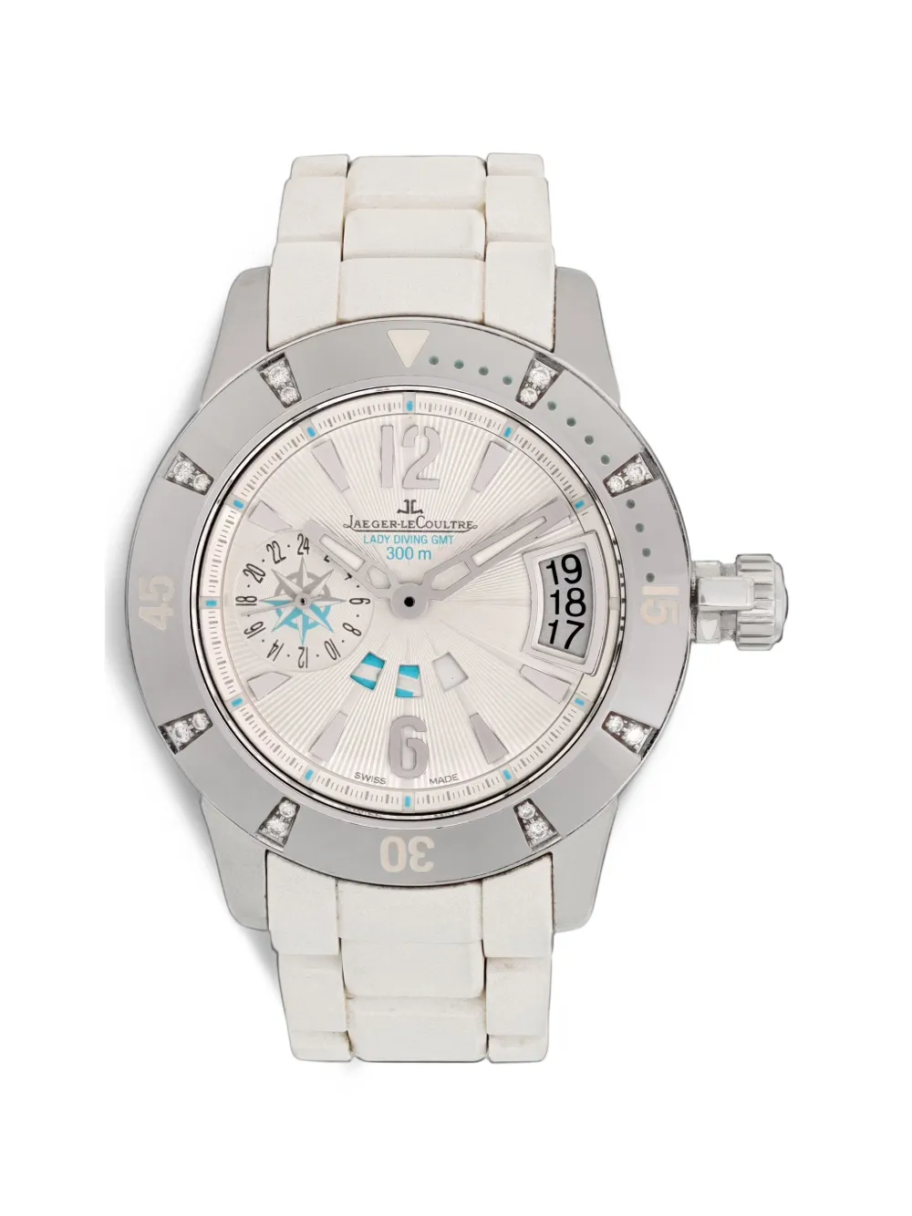 Jaeger-LeCoultre montre Master Compressor 38 mm - Blanc Jaeger-LeCoultre montre Master Compressor 38 mm - Blanc