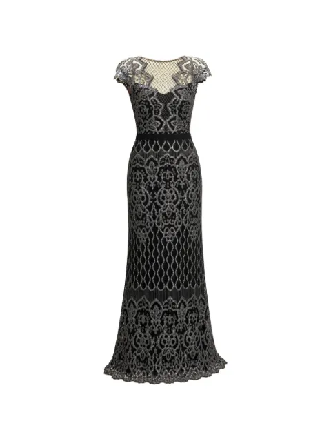 Tadashi Shoji Miranda sequin-embellished lace gown