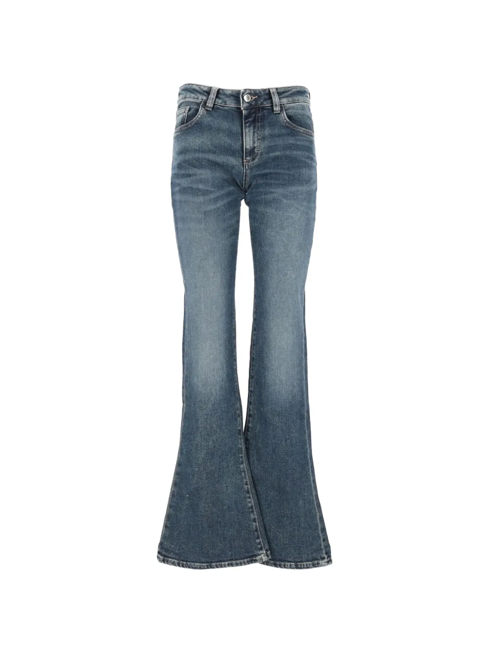 ICON DENIM Kendy flared jeans - Blau