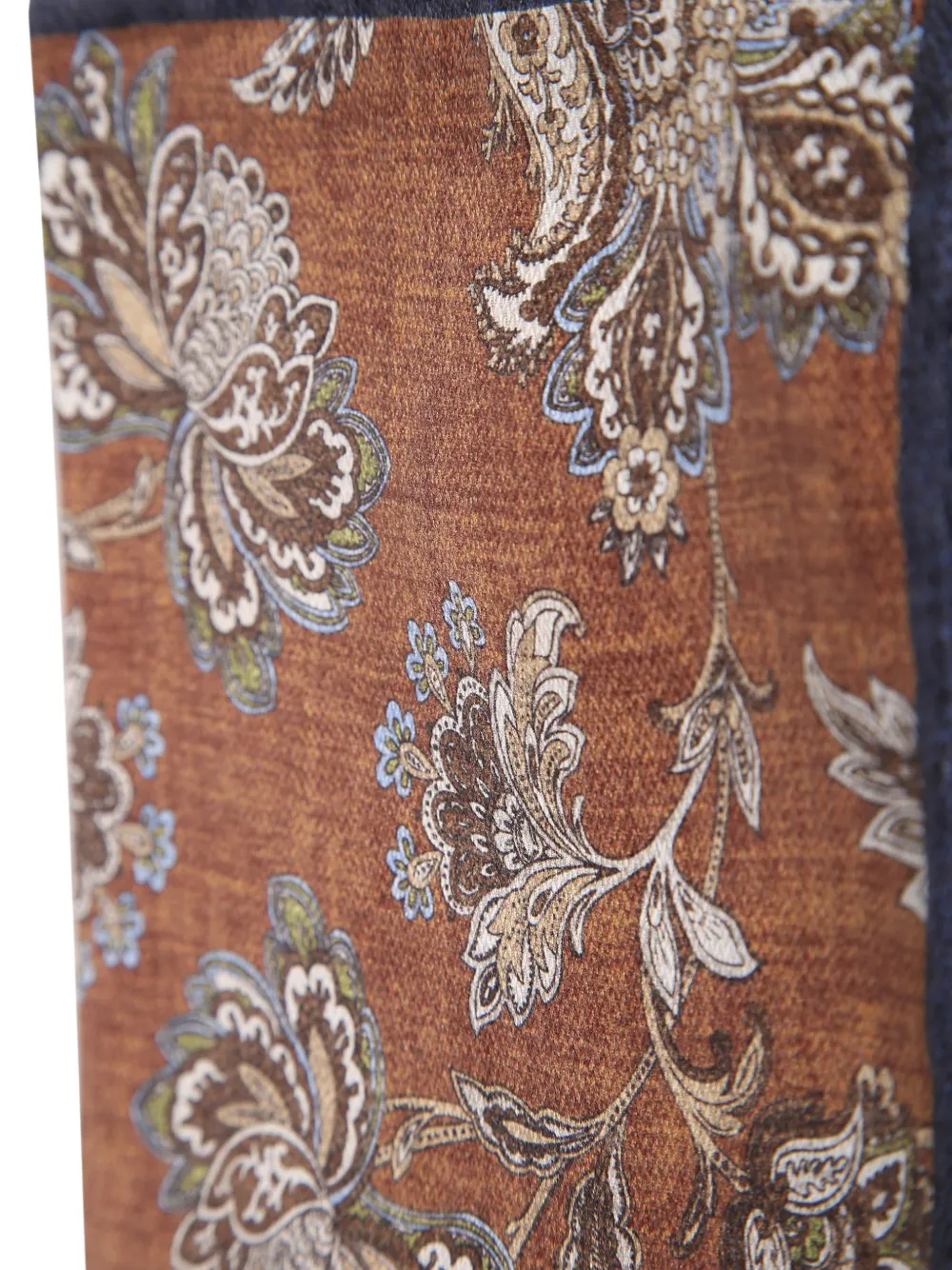 Dell'oglio floral-print pocket square Bruin