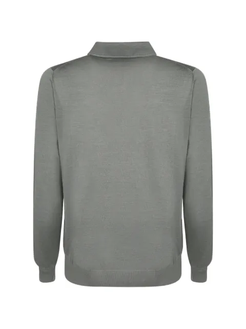 Dell'oglio fine-knit polo shirt