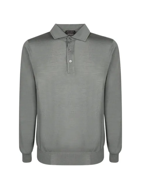 Dell'oglio fine-knit polo shirt