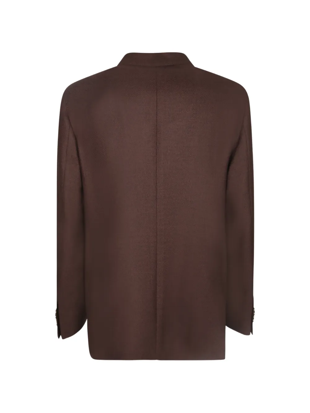 Tagliatore peak-lapel single-breasted blazer Bruin