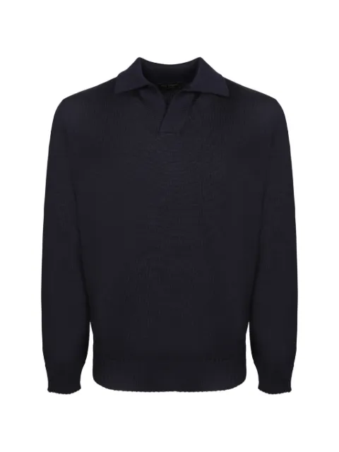 Dell'oglio polo-collar sweater