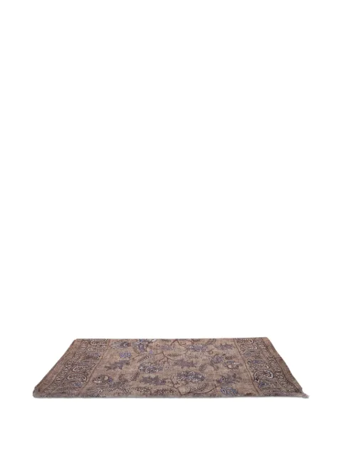 Dell'oglio floral-print paisley-border scarf