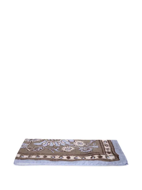 Dell'oglio floral-print pocket square